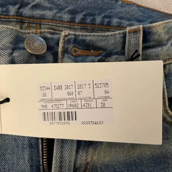 Gucci L’Aveugle Par Amour Distressed Jeans Mens Size 30 (NWT) - Picture 6 of 7